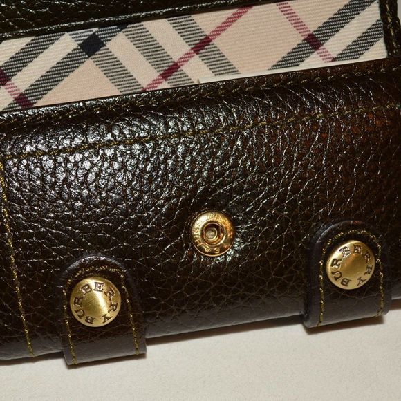 Burberry Dark Brown Leather 4-Hook Key Case Holder – With Box & Dust Bag - Picture 6 of 11